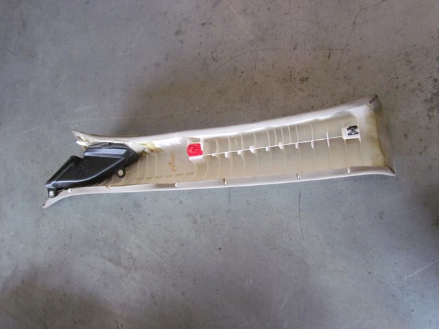 2009 Infiniti G37 Coupe RH A Pillar Trim Panel OEM Wheat
