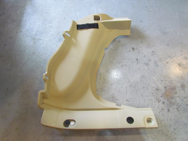 2009 Infiniti G37 Coupe LH Rear Seat Finish Trim 79921JL00A-Wheat
