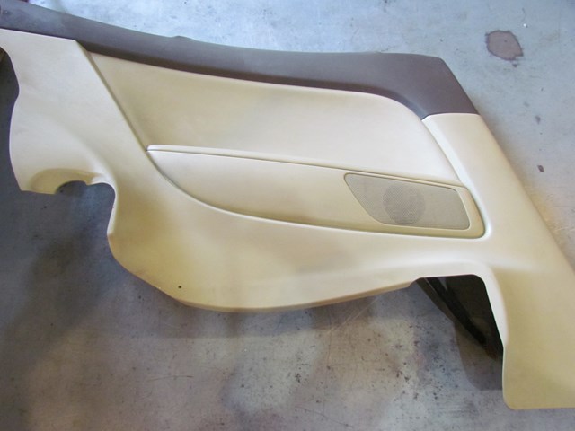 2009 Infiniti G37 Coupe Rear LH Quarter Trim Panel 76923JL00A