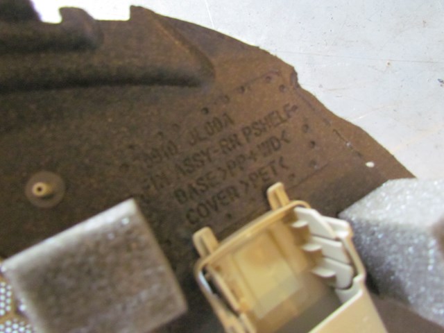 2009 Infiniti G37 Coupe Wheat Parcel Shelf-See Details-79910JL00A