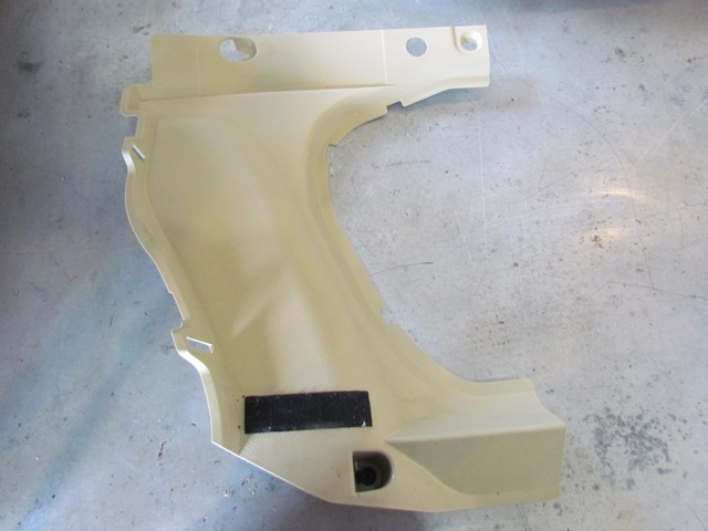 2009 Infiniti G37 Coupe RH Rear Seat Finish Panel 79920JL00A-Wheat