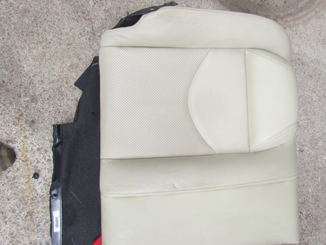 2009 Infiniti G37x Coupe Rear Seat Back-Wheat