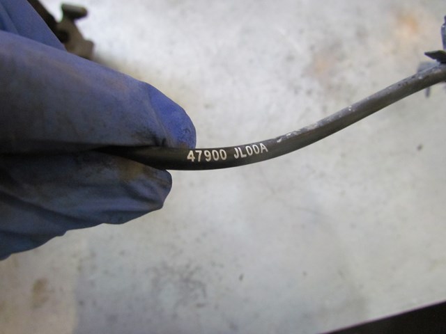 2009 Infiniti G37x Coupe Rear RH ABS Sensor 47900 JL00A