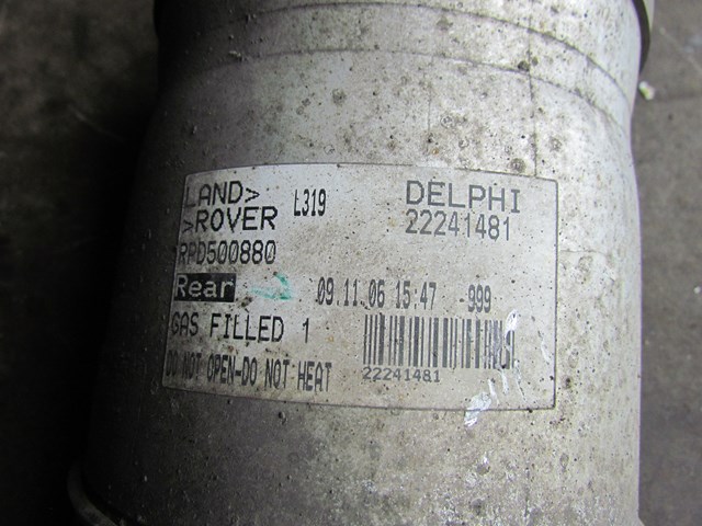 2007 Land Rover LR3 Rear RH Passenger Air Strut RPD500880