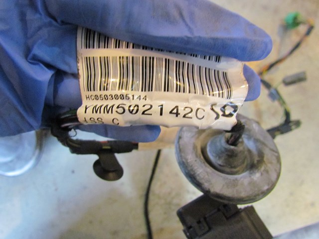 2005 Land Rover LR3 Rear LH Driver Door Wiring YMM502142C