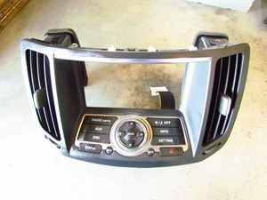 2011 Infiniti G25x Radio Control Panel Nav Screen Trim 28395JK60D