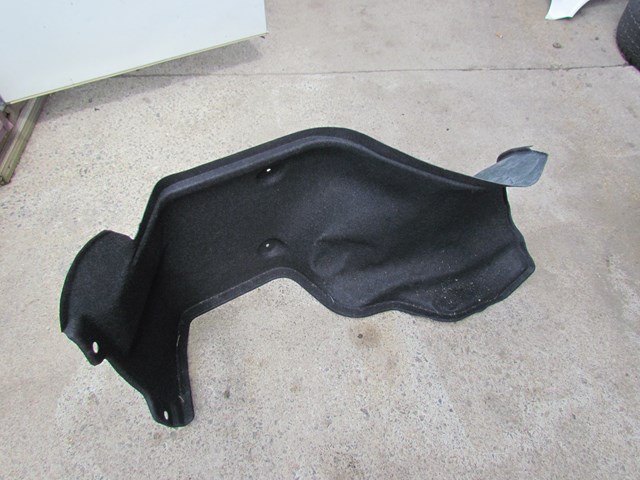 2011 Infintii G35x LH Driver Trunk Quarter Carpet Moulding Carpet