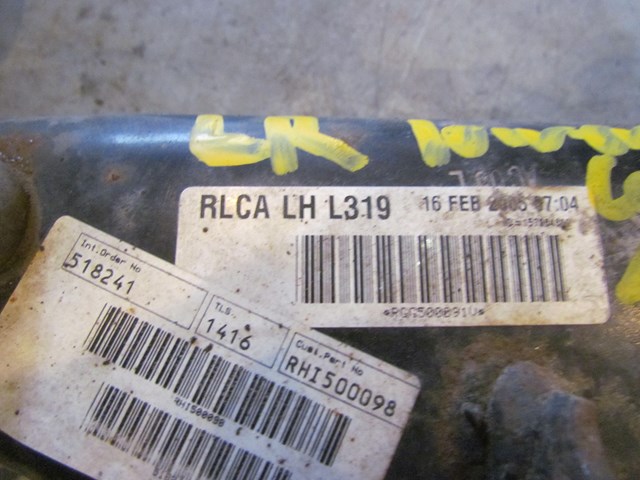 2005 Land Rover LR3 Rear LH Driver Lower Control Arm RHI500098