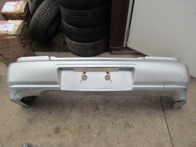 2003 Subaru Impreza WRX Rear Bumper Cover SILVER
