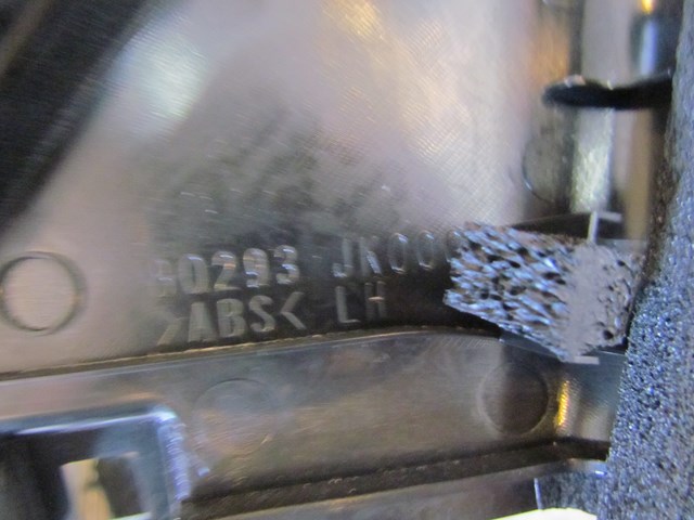 2011 Infiniti G25x Front LH Driver Sail Panel 80293 JK000