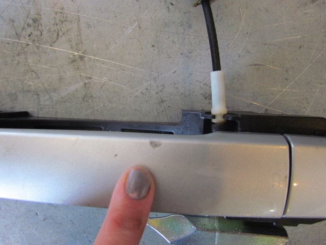 2011 Infiniti G25x Rear RH Passenger Exterior Door Handle