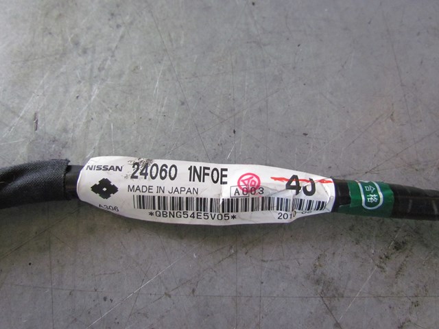 2011 Infiniti G25x Roof Wire Harness 24060 1NF0E