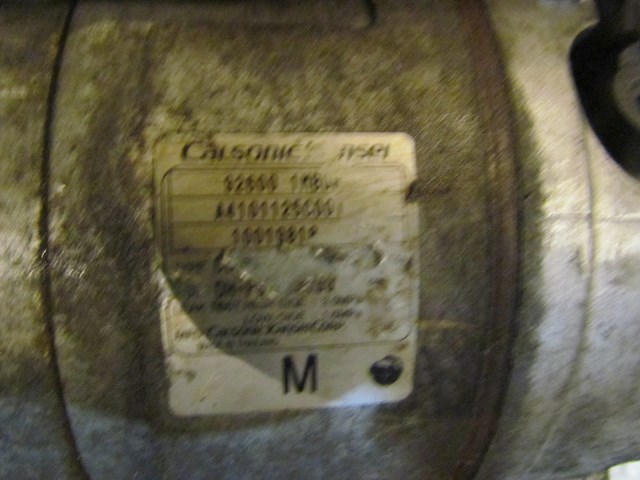 2011 Infiniti G25x Sedan AC Compressor 92600 1MB0B