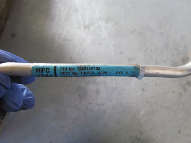 2003 Subaru Legacy Short AC Hose AC Line AC Pipe 73431AE13A