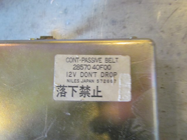1990 Nissan 240sx Seat Belt Control Module 28570-40F00