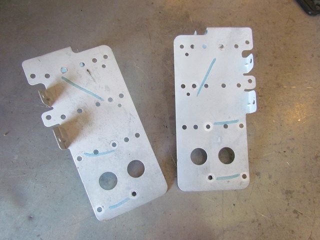 2003 Subaru Legacy Wagon Radio Brackets Set of 2