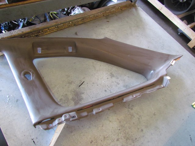 1993 Lexus SC400 RH Passenger C Pillar Trim-Brown