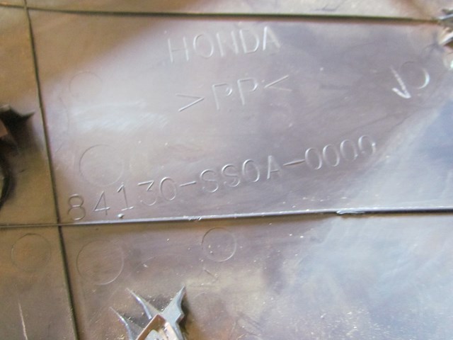 1994 Honda Prelude RH Passenger B/C Pillar Trim Blue OEM 84130-SS0A-0000