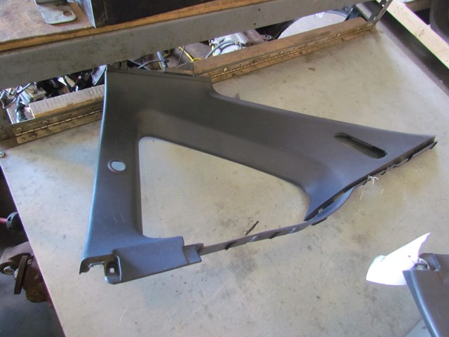 1994 Honda Prelude RH Passenger B/C Pillar Trim Blue OEM 84130-SS0A-0000