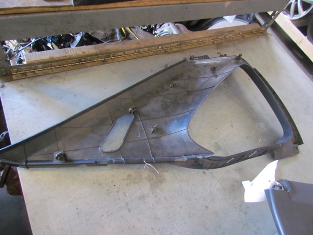 1994 Honda Prelude RH Passenger B/C Pillar Trim Blue OEM 84130-SS0A-0000