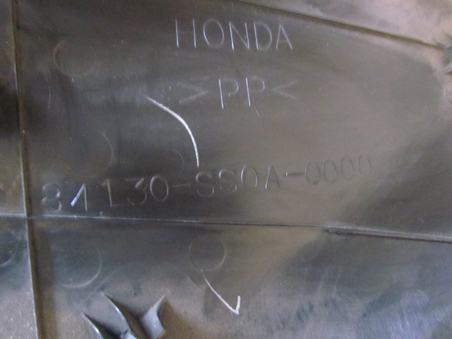 1992 Honda Prelude RH Passenger B/C Pillar Trim OEM 84130-SS0A-0000