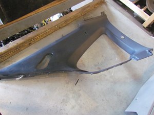 1994 Honda Prelude LH Driver Pillar Trim Blue OEM 84180-SS0A-0000