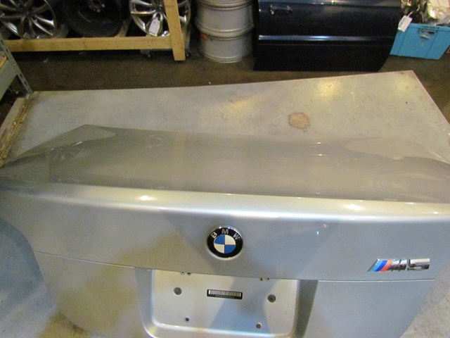 2006 BMW E60 Trunk Lid Silverstone II Metallic 