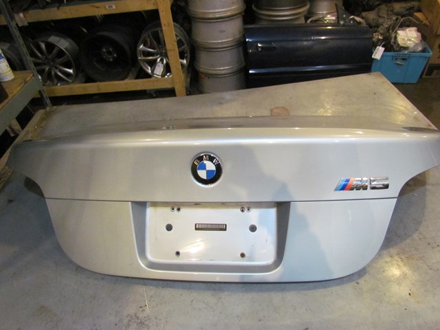 2006 BMW E60 Trunk Lid Silverstone II Metallic 
