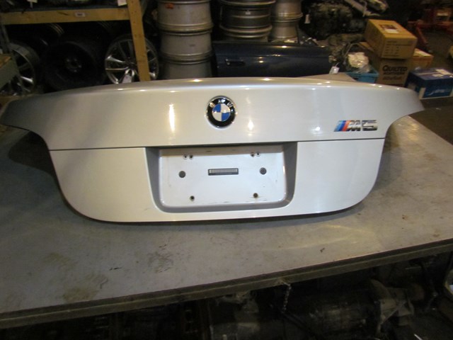 2006 BMW E60 Trunk Lid Silverstone II Metallic 