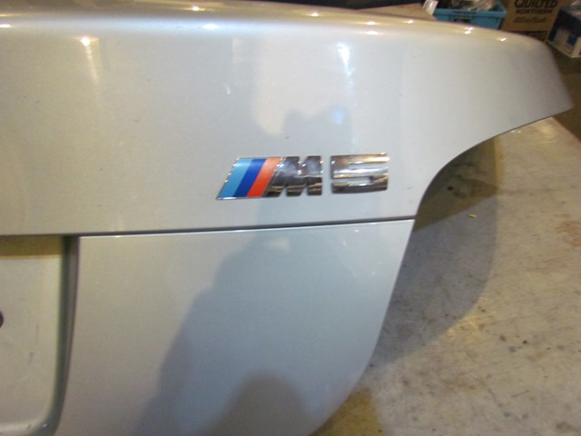 2006 BMW E60 Trunk Lid Silverstone II Metallic 