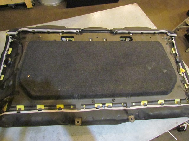 2006 BMW E60 M5 Rear Seat Back-Black