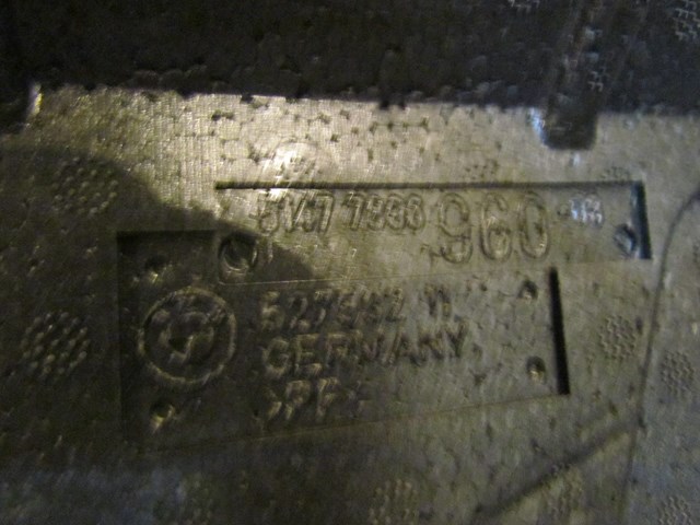 2006 BMW E60 M5 Trunk Mat Cover Foam 7896960