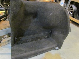 2006 BMW E60 M5 RH Passenger Trunk Moulding w/Netting 7057382