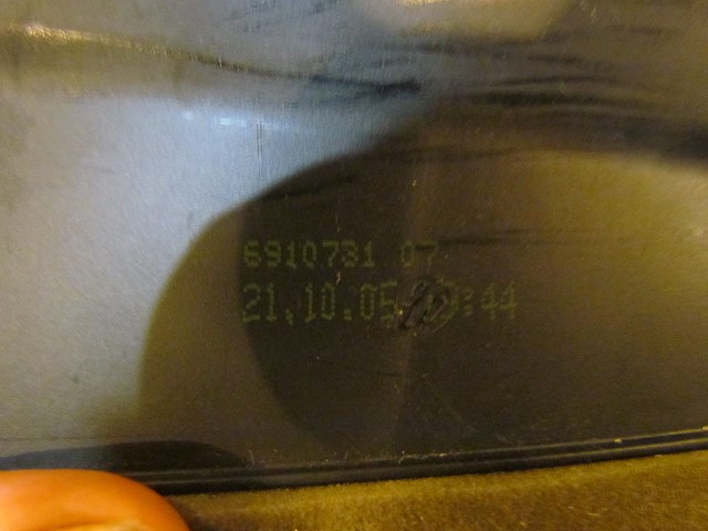 2006 BMW E60 M5 Brushed Aluminum LH Dash Vent 6910731