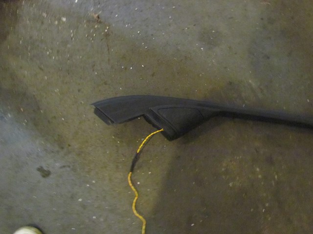 2006 BMW E60 M5 RH Passenger Window Trim. Sail Panel, & Tweeter