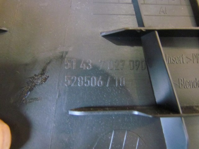 2006 BMW E60 M5 RH Passenger Lower B Pillar Trim 7027090