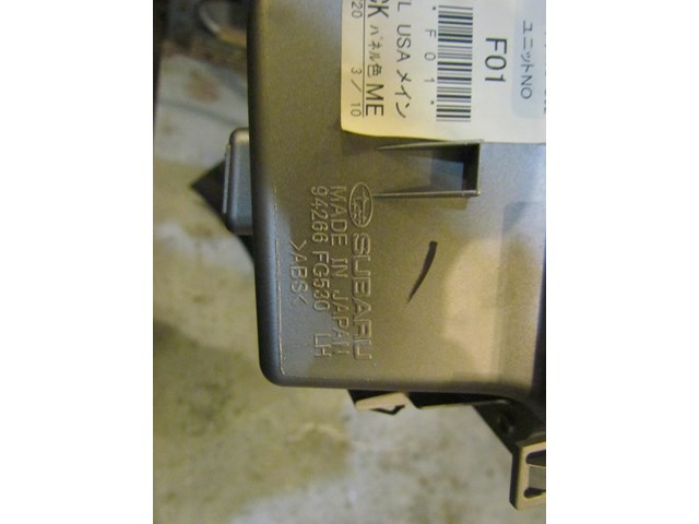 2010 Subaru WRX Front LH Driver Master Door Switch 94266FG530