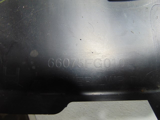 2010 Subaru WRX Under Steering Trim Panel w/Buttons 66075FG010