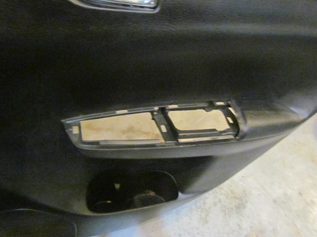 2010 Subaru WRX Hatchback RH Passenger Rear Door Panel