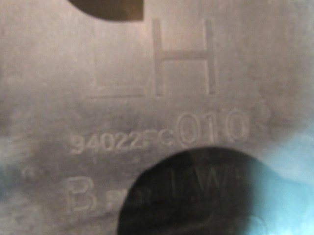 2010 Subaru WRX LH Driver Lower B Pillar Trim 94022FG010