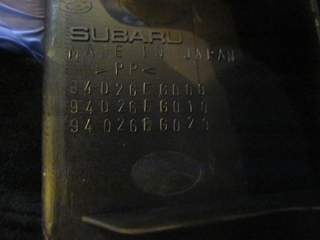 2010 Subaru WRX Hatch Finish Trim Moulding 94026FG000