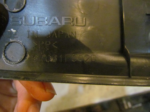 2010 Subaru WRX Hatchback Rear RH Passenger Door Sill 94061FG020