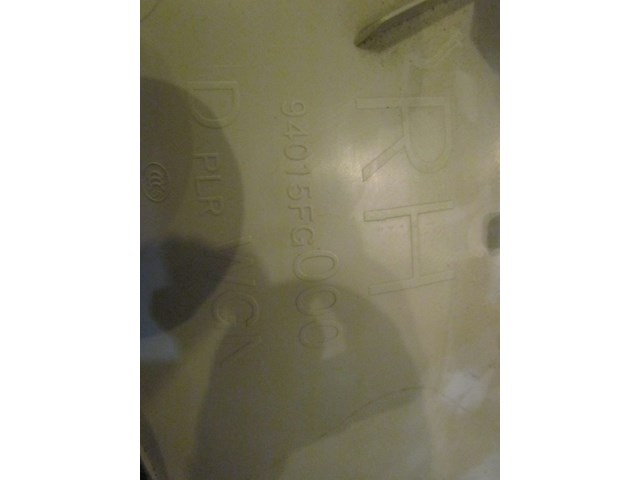 2010 Subaru WRX Hatchback RH Pass C Pillar Trim 94015FG000