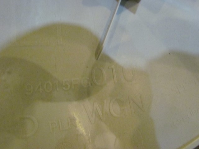 2010 Subaru WRX Hatchback LH Driver C Pillar Trim 94015FG010