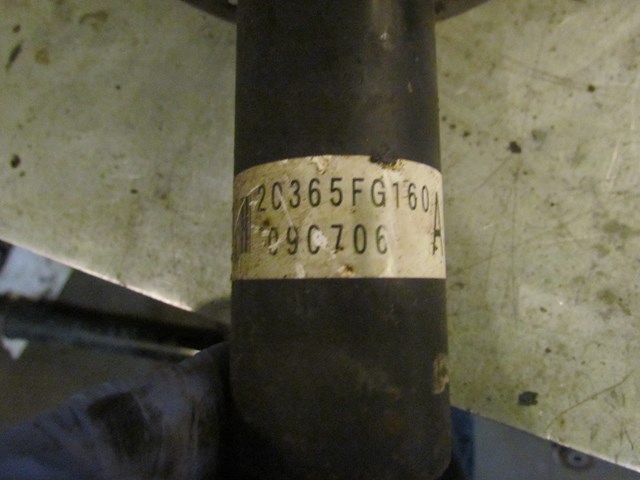 2010 Subaru WRX Hatchback Rear RH Strut 20635FG160