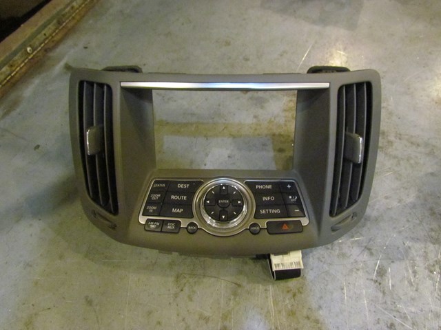2010 Infiniti G37x Sedan Navigation Controls w/Trim 28395 1UF1A