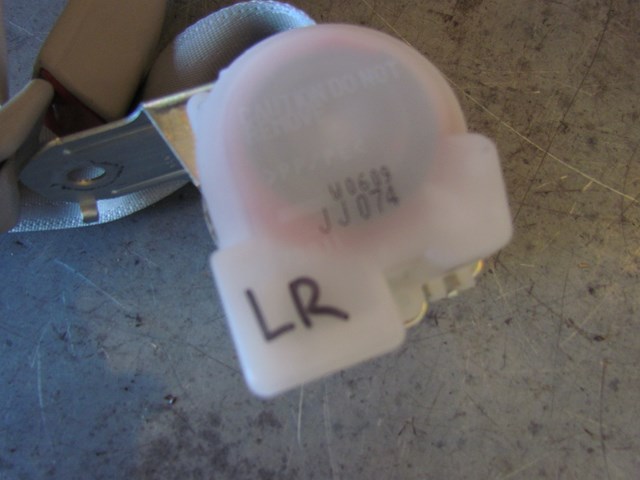 2010 Infiniti G37x Sedan Rear LH Driver Seat Belt w/Buckle