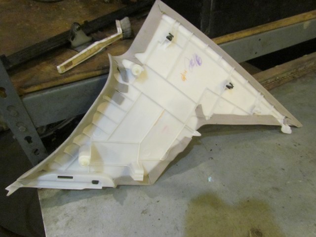 2010 Infiniti G37x Sedan LH Driver C Pillar Trim Panel