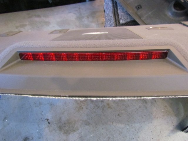 2010 Infiniti G37x Sedan Rear Parcel Shelf w/3rd Brake Light c