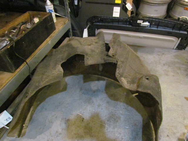 2010 Infiniti G37x Sedan Rear RH Passenger Fender Liner